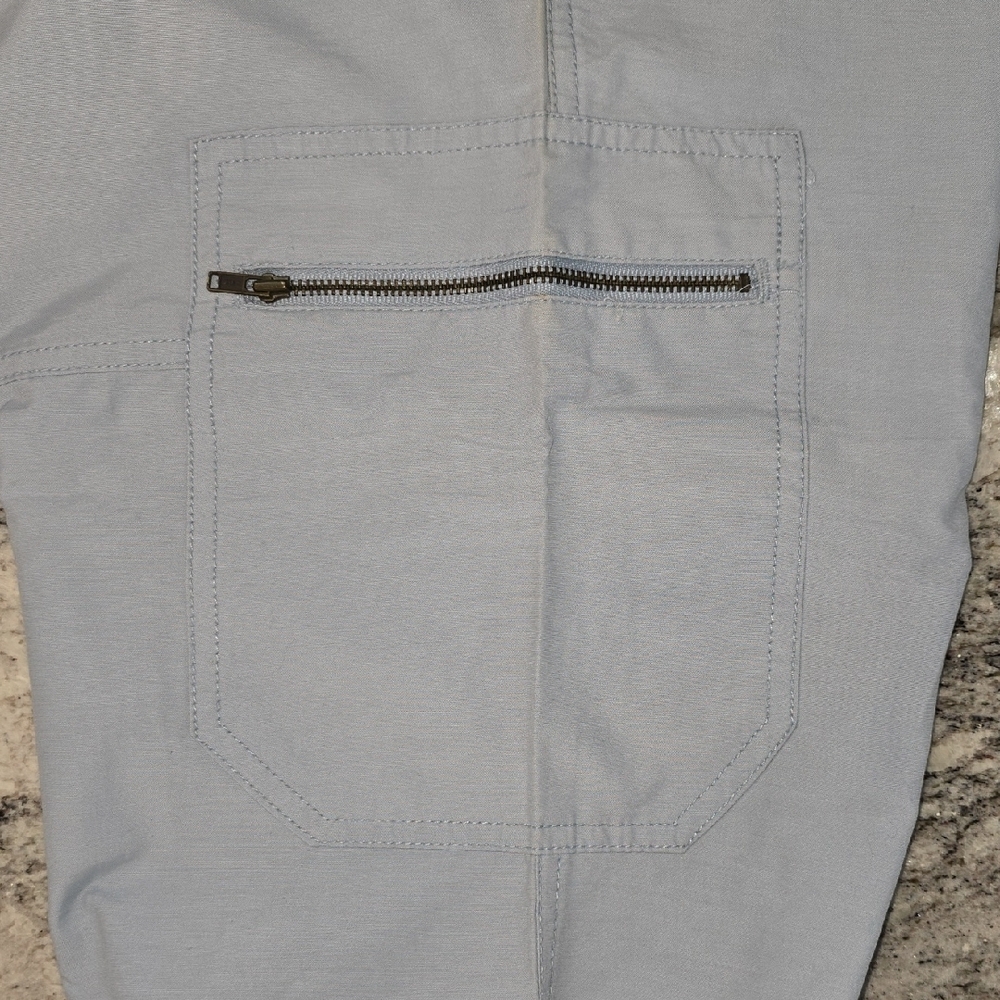 Vintage Venezia Light Blue Cargo Pants NWT Size 14 - Picture 13 of 15